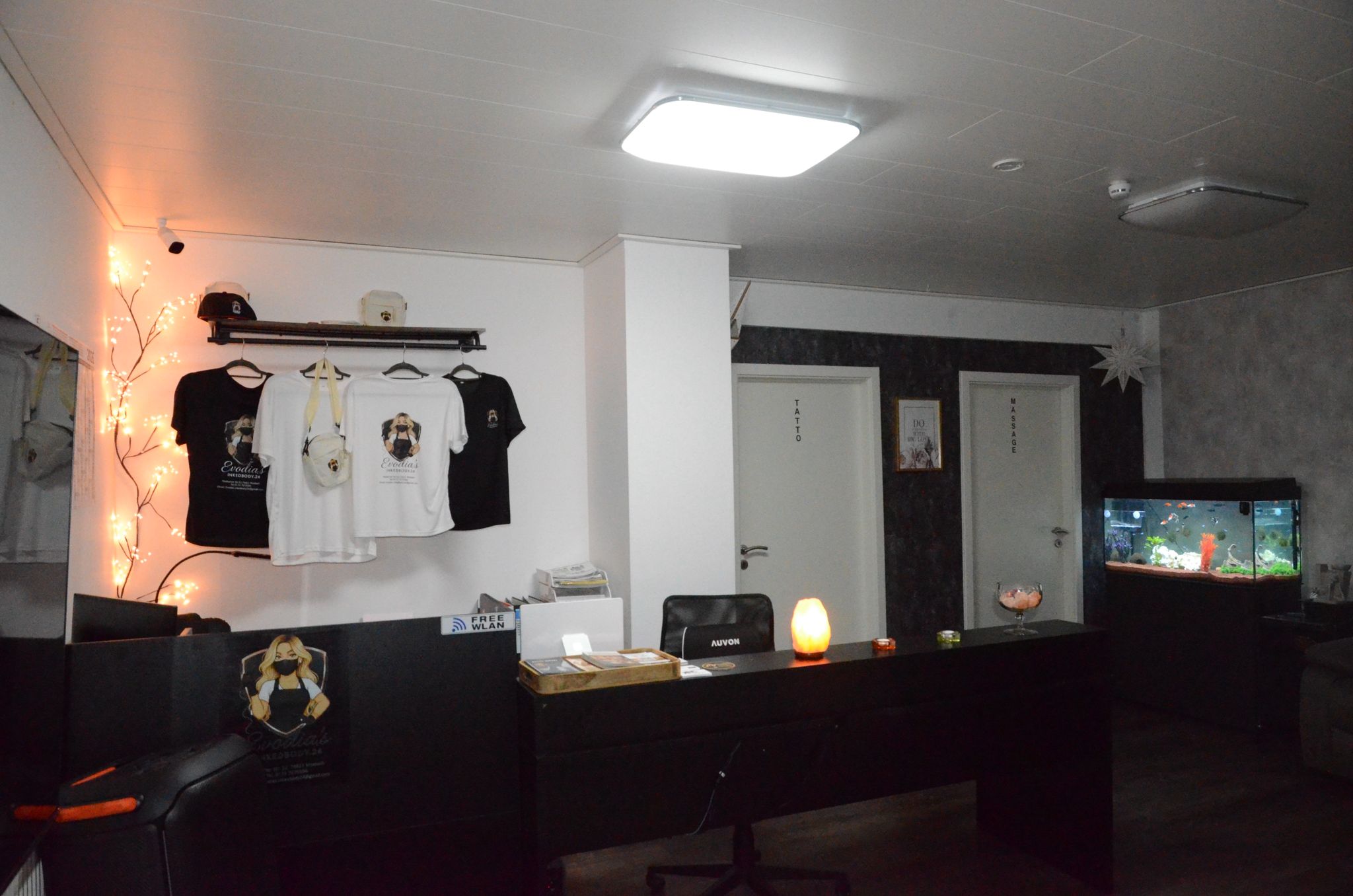 Empfangsbereich im Studio