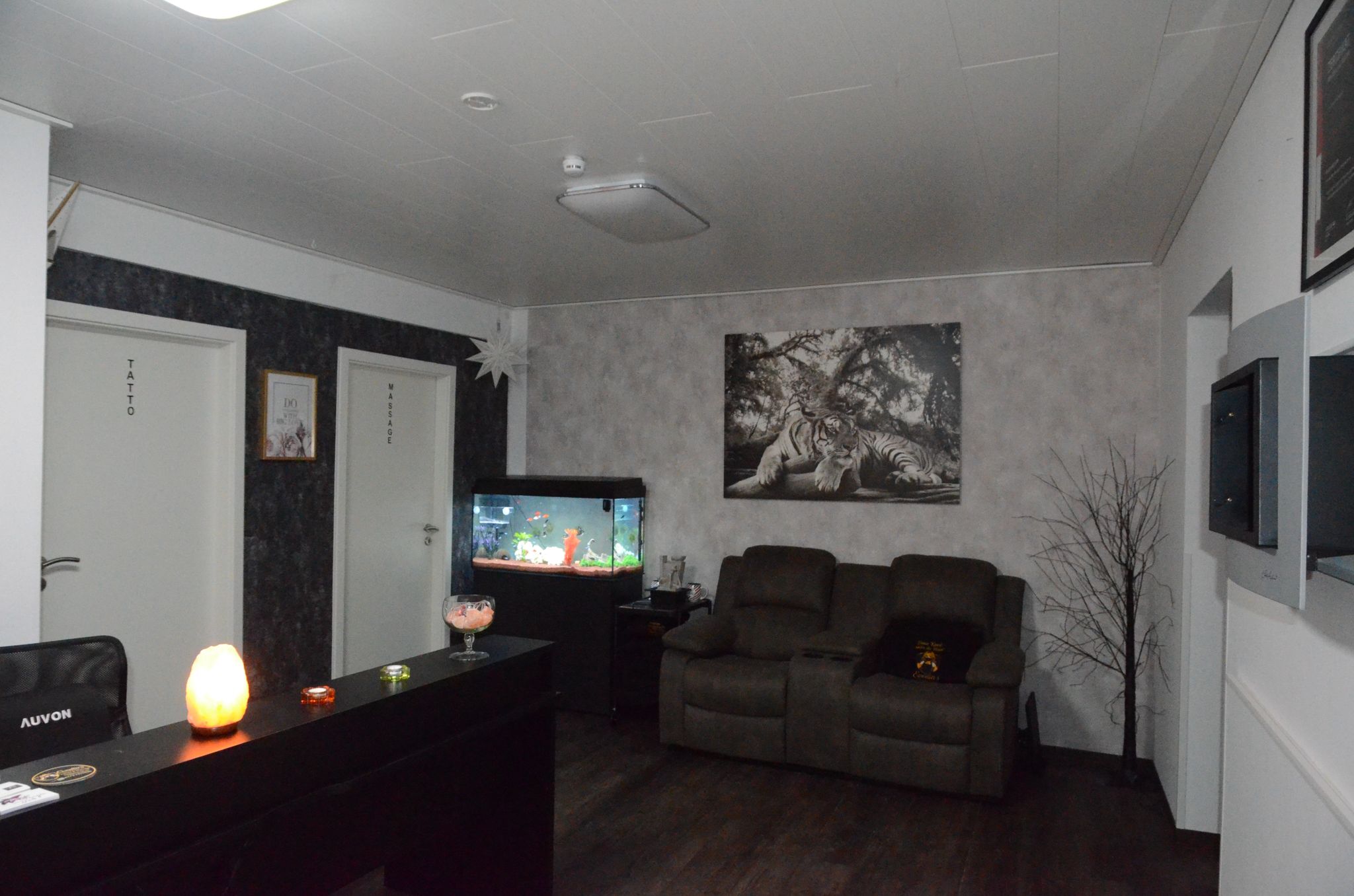 Blick in das Tattoo Studio von Evodia’s Inkedbody.24